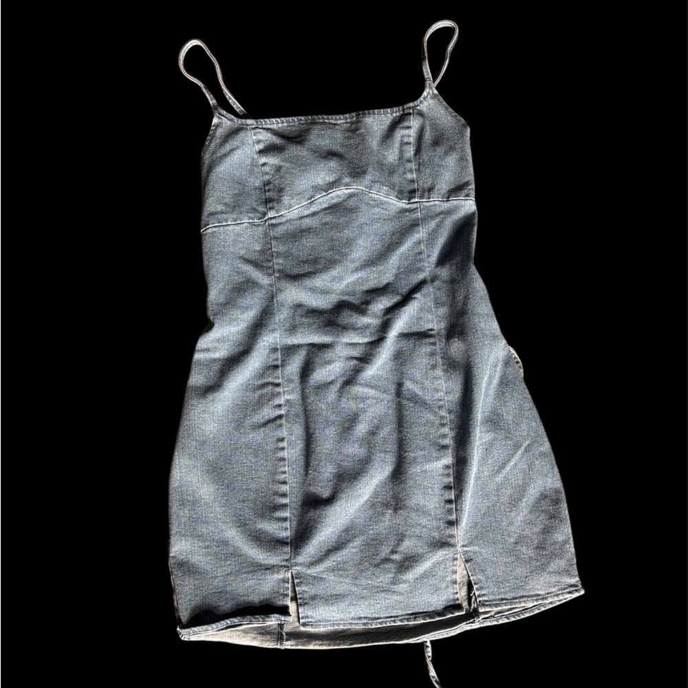 Stylish Denim Mini Dress Forever 21